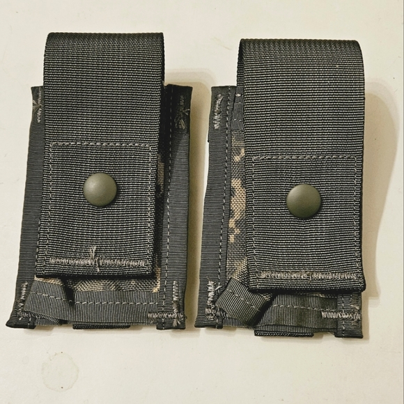 MOLLE II 40mm Grenade Single Pouch Military Digital Camo Set of - Picture 3 of 4